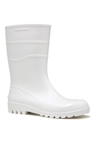 Bota PVC cano curto branca - Kadesh (42)